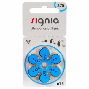 Signia baterije 675
